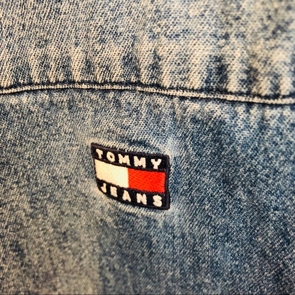 Tommy Hilfiger Jeans Vintage Oversized Button Down - Picture 2 of 7